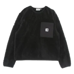 Felpa Girocollo con Tasca con Zip