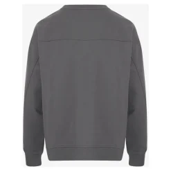 Felpa in cotone con logo