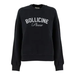 Felpa in Cotone con Logo sul Petto