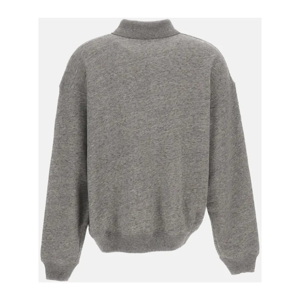 Felpa Polo in Pile