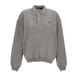 Felpa Polo in Pile