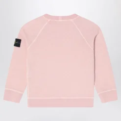 Felpa Rosa Girocollo