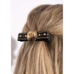 Fermaglio per capelli borchiato