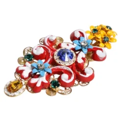 Fermaglio per Capelli con Cristalli