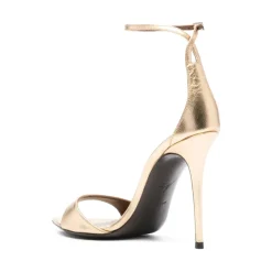 Fibbia Oro Cinturino Caviglia Scarpe Stiletto