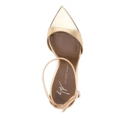 Fibbia Oro Cinturino Caviglia Scarpe Stiletto