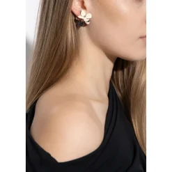 Floral Motif Earrings