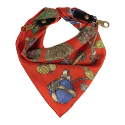 Foulard en soie imprimé Broken Jewels