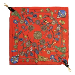 Foulard en soie imprimé Broken Jewels