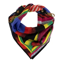 Foulard in Seta Stampato Charm 55 cm