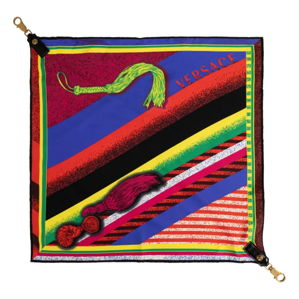 Foulard in Seta Stampato Charm 55 cm