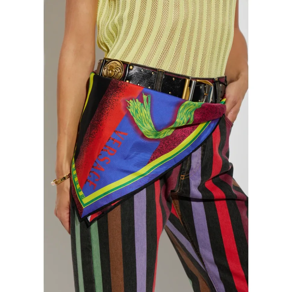 Foulard in Seta Stampato Charm 55 cm