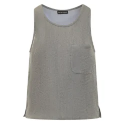 Geometric-motif Tank Top