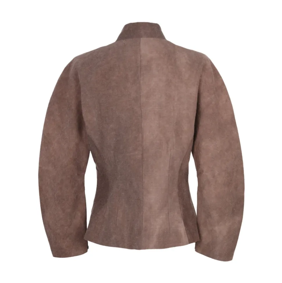 Giacca Aderente Fade Clay