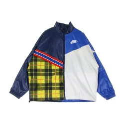 Giacca antivento blu