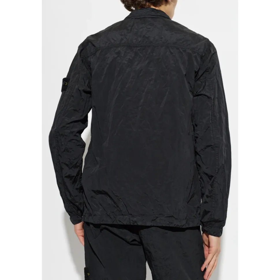 Giacca con patch logo