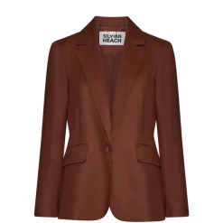 Giacca con revers classici e linee essenziali