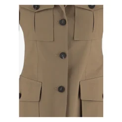 Giacca in Cotone Stretch