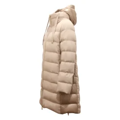 Giacca in Seta e Cashmere con Cappuccio Rimovibile