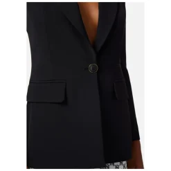 Giacca Leggera in Crêpe con Revers