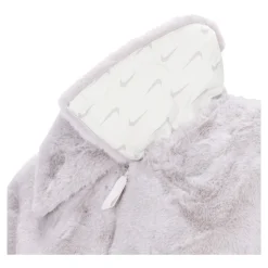 Giacca Lunga in Finta Pelliccia con Zip
