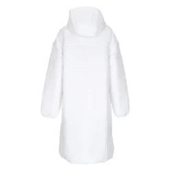 Giacca Lunga Piumino Parka Classico Bianco/Nero