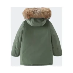 Giacca Parka con pelliccia removibile