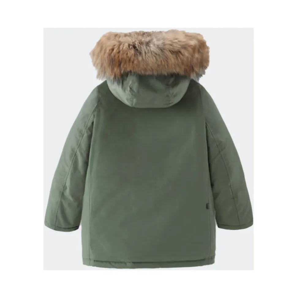 Giacca Parka con pelliccia removibile