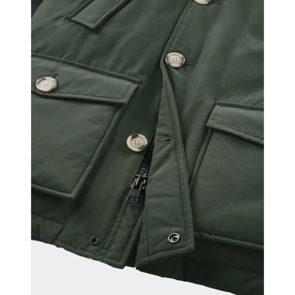 Giacca Parka con pelliccia removibile