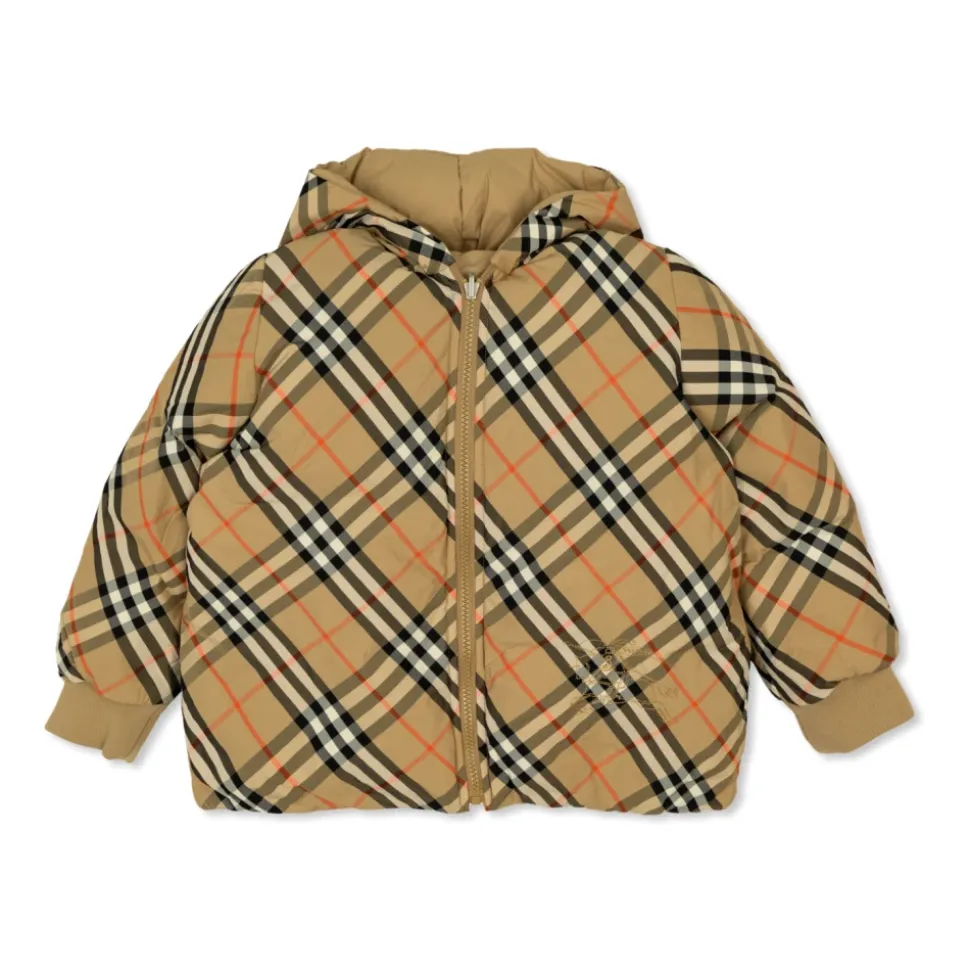 Giacca Reversibile con Cappuccio