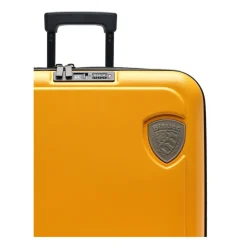 Giallo Logo Cabin Trolley Sintetico