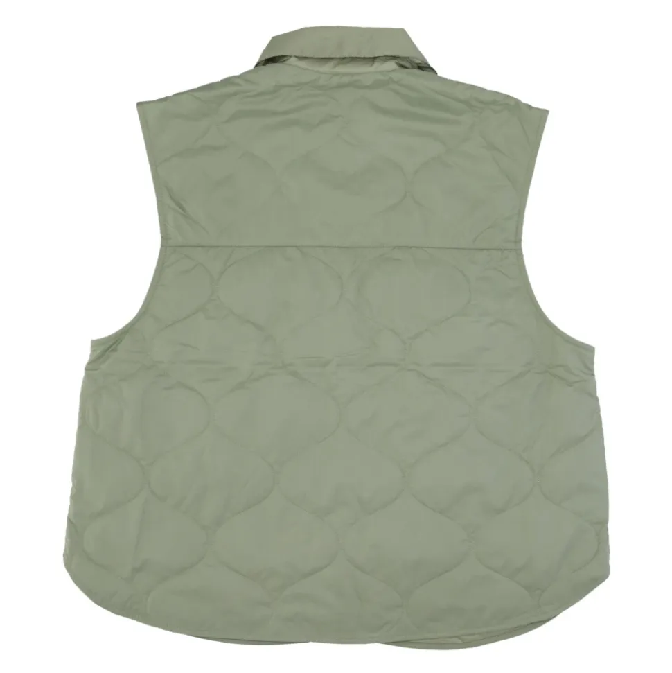 Gilet sportivo trapuntato senza maniche