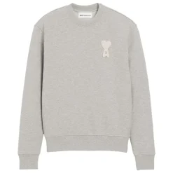 Girocollo Vestibilità Classica con Patch Lavorato a Maglia Ami de Coeur
