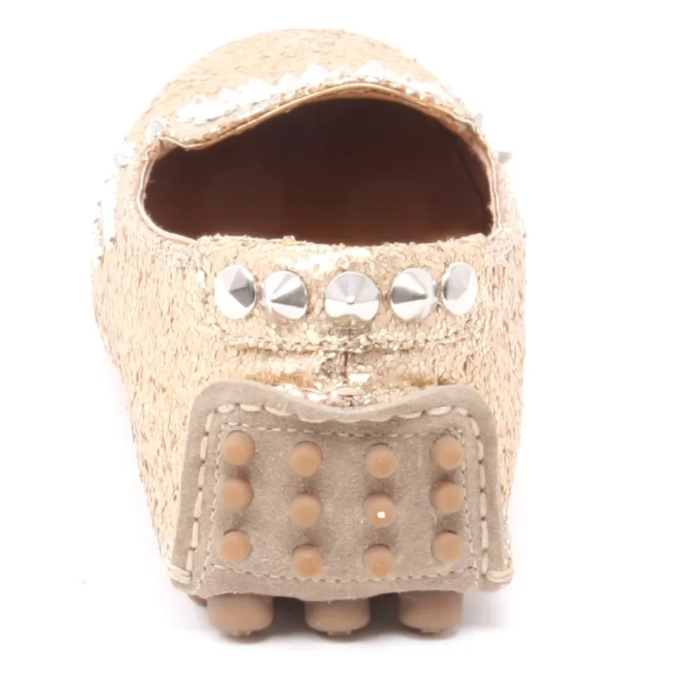 Glitter Studded Loafer Scarpa