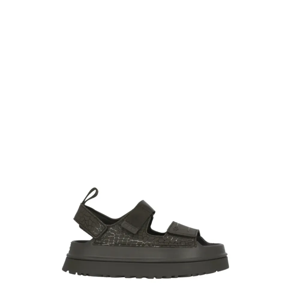 Goldenglow Embossed Sandal
