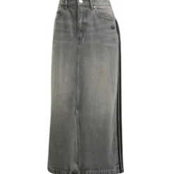 Gonna lunga in denim