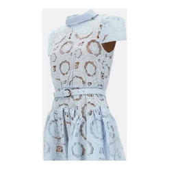 Guipure Lace Midi Dress