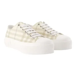 Jack Large Check Sneakers