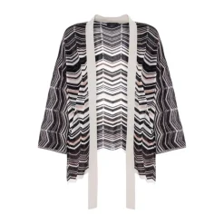 Jacquard Trapeze Cardigan