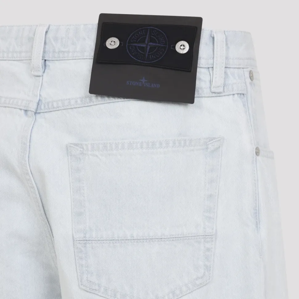Jeans a cinque tasche ampi