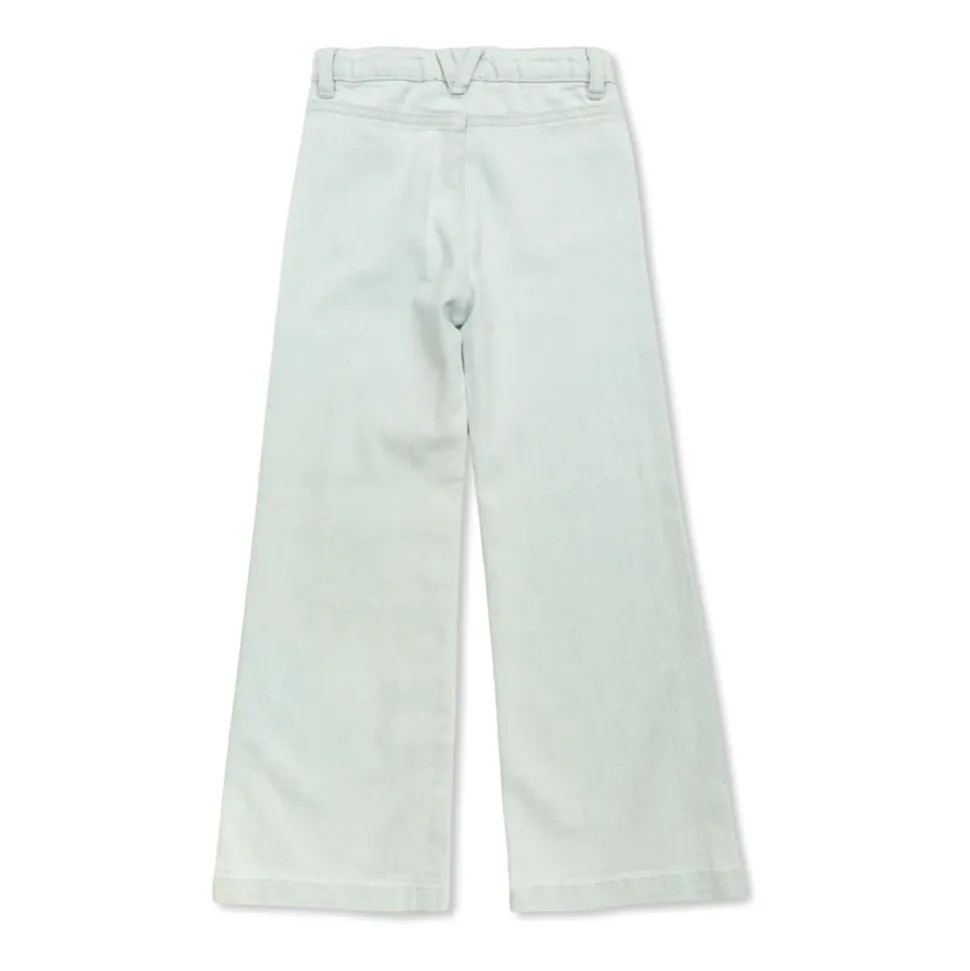 Jeans a gamba larga