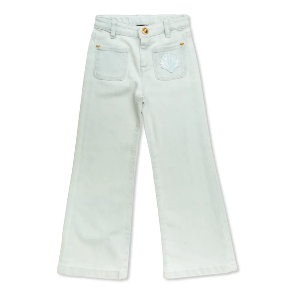 Jeans a gamba larga