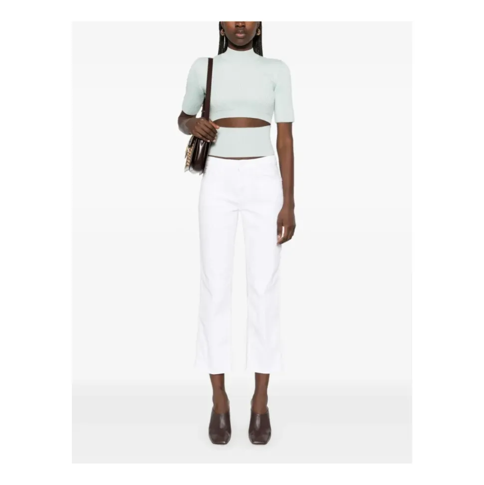 Jeans alla Caviglia Dritti Soleil