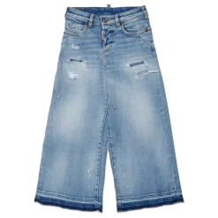Jeans Ampi Rotti Chiari - Paige