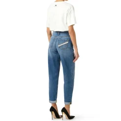 Jeans Balloon con Lucchetto Gioiello