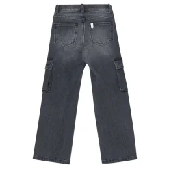 Jeans cinque tasche elasticizzato lungo