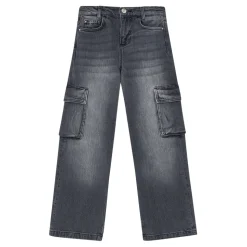 Jeans cinque tasche elasticizzato lungo