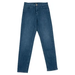 Jeans con Logo Ricamato
