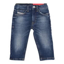 Jeans con Patch Logo
