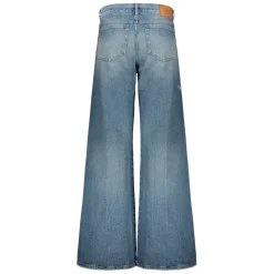 Jeans flared in denim chiaro